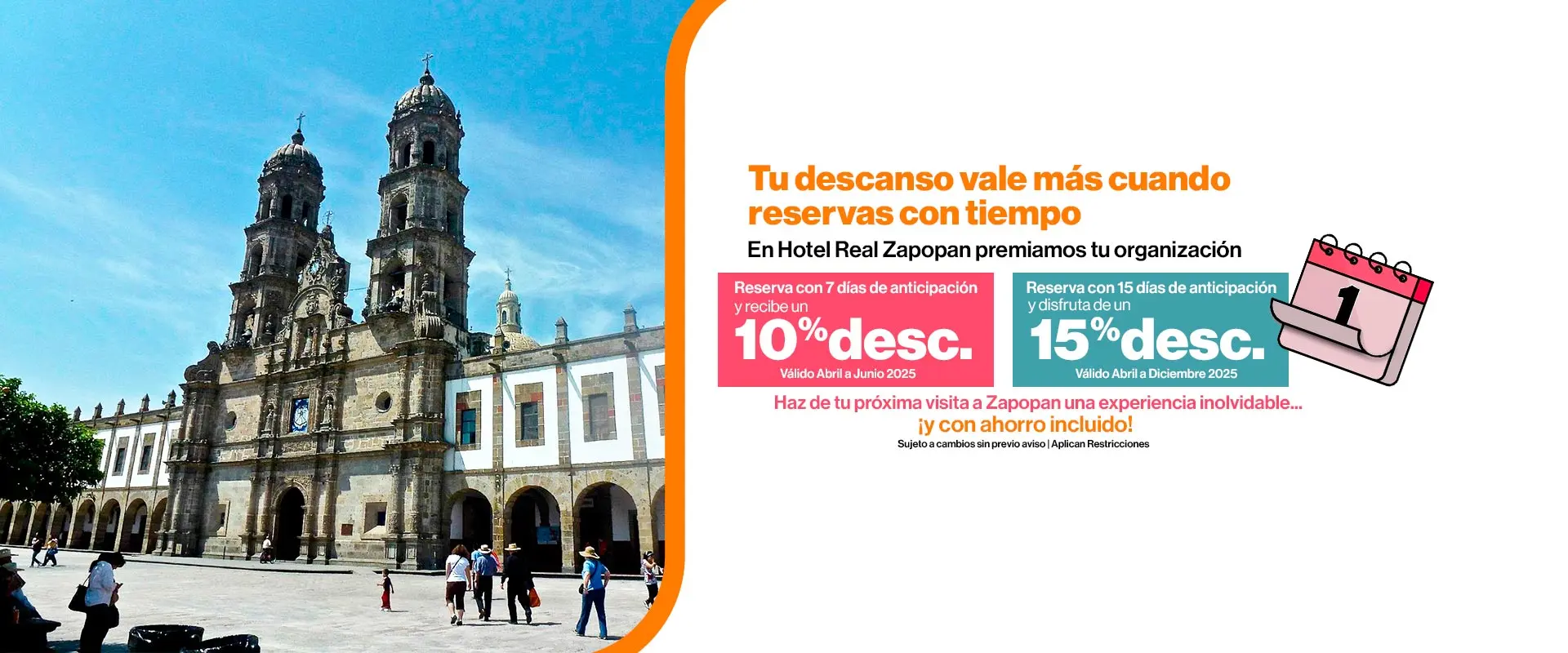 Oferta Especial Hotel Real Zapopan. Hotel en Zapopan Jalisco