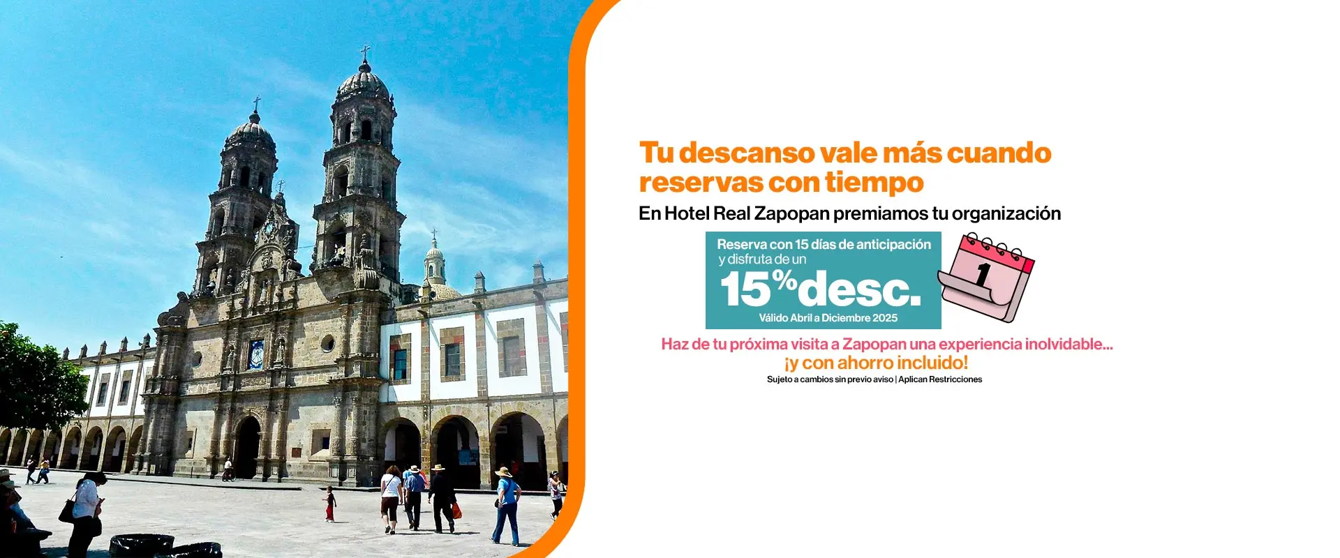 Oferta Especial Hotel Real Zapopan. Hotel en Zapopan Jalisco