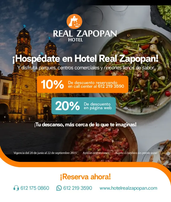 Oferta de verano Hotel Real Zapopan, Hotel en Zapopan Jalisco