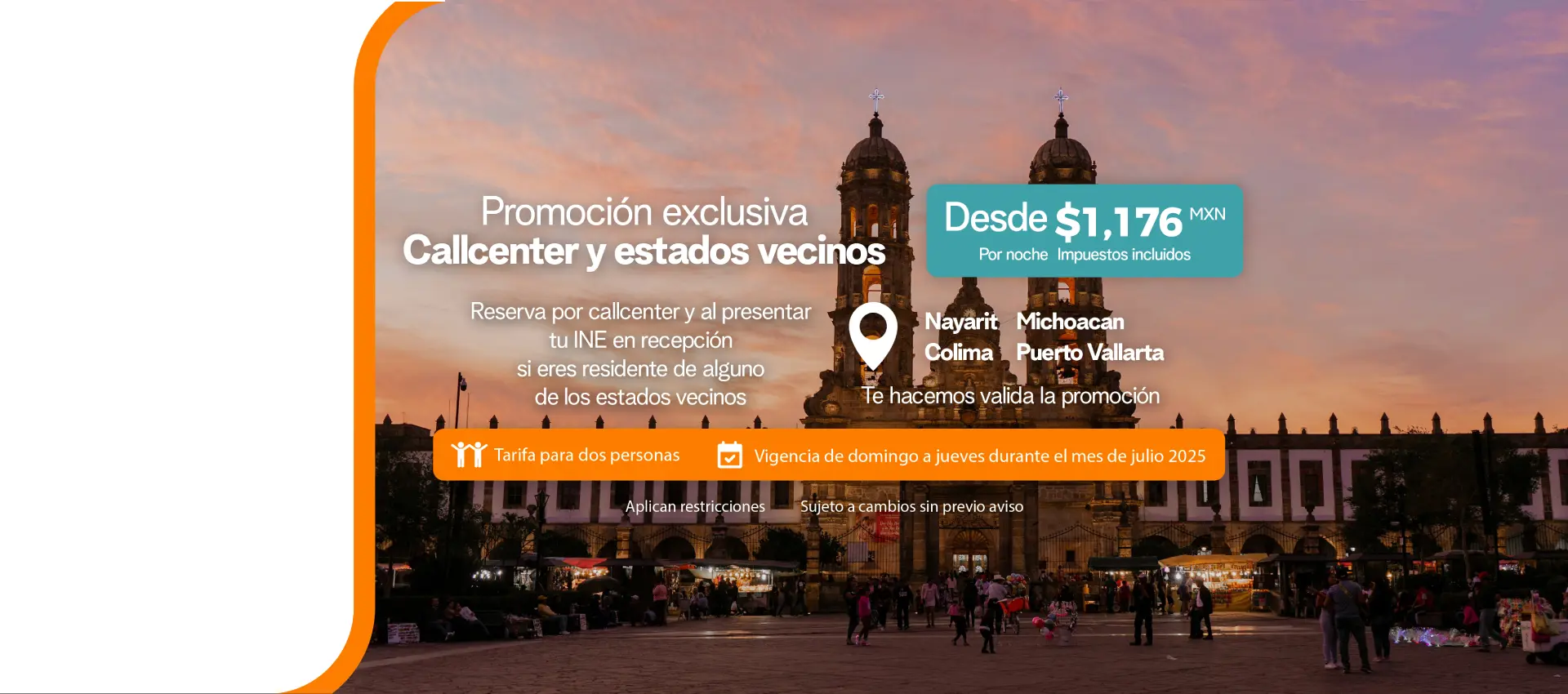 Oferta de verano Hotel Real Zapopan, Hotel en Zapopan Jalisco