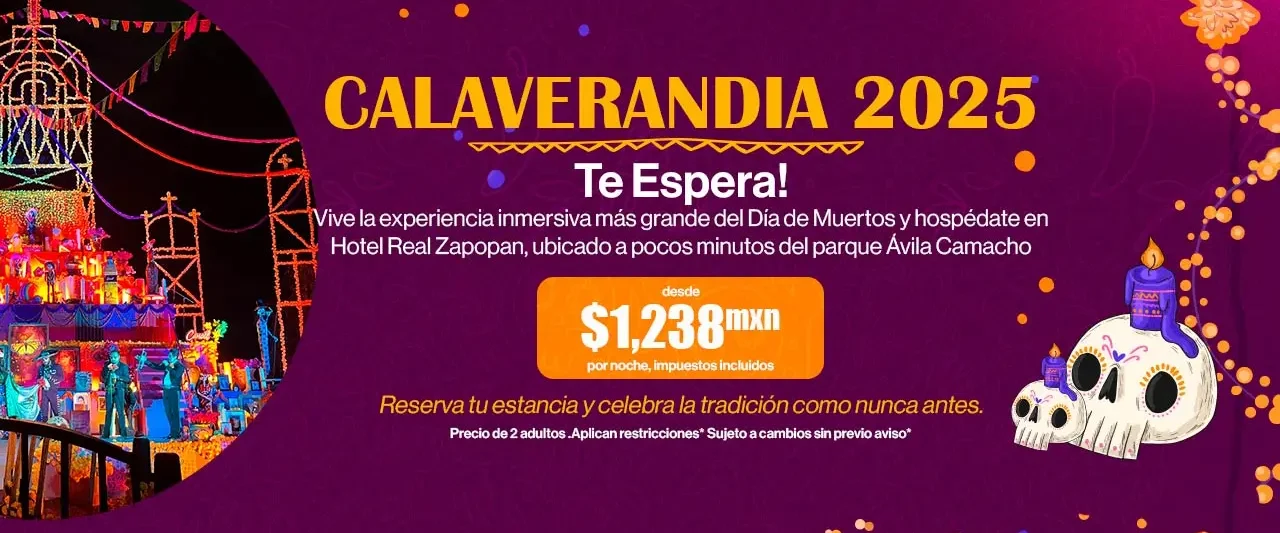 Oferta Especial Hospedaje Calaverandia 2025, Hotel en Zapopan Jalisco