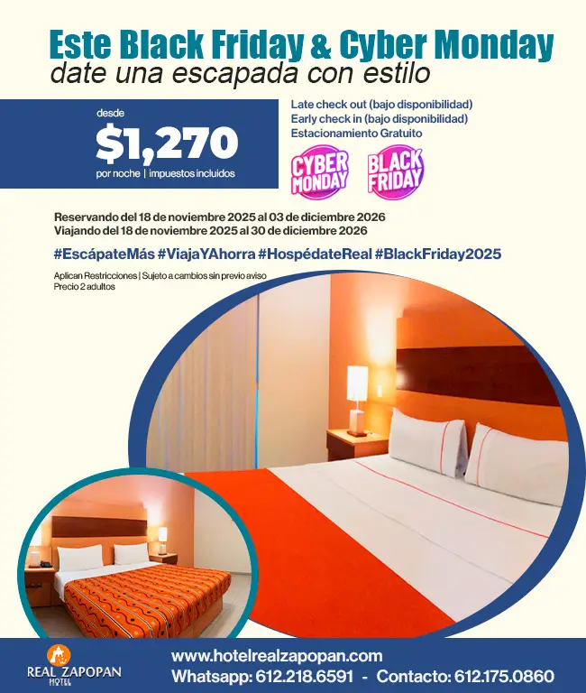 Black Friday Hotel Real Zapopan
